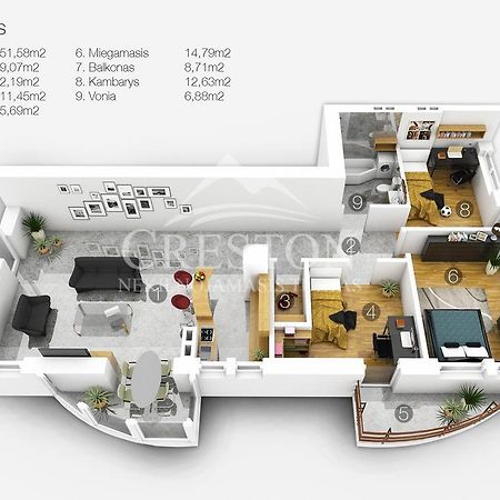 Vilnius Luxury Apartment 1 Esterno foto