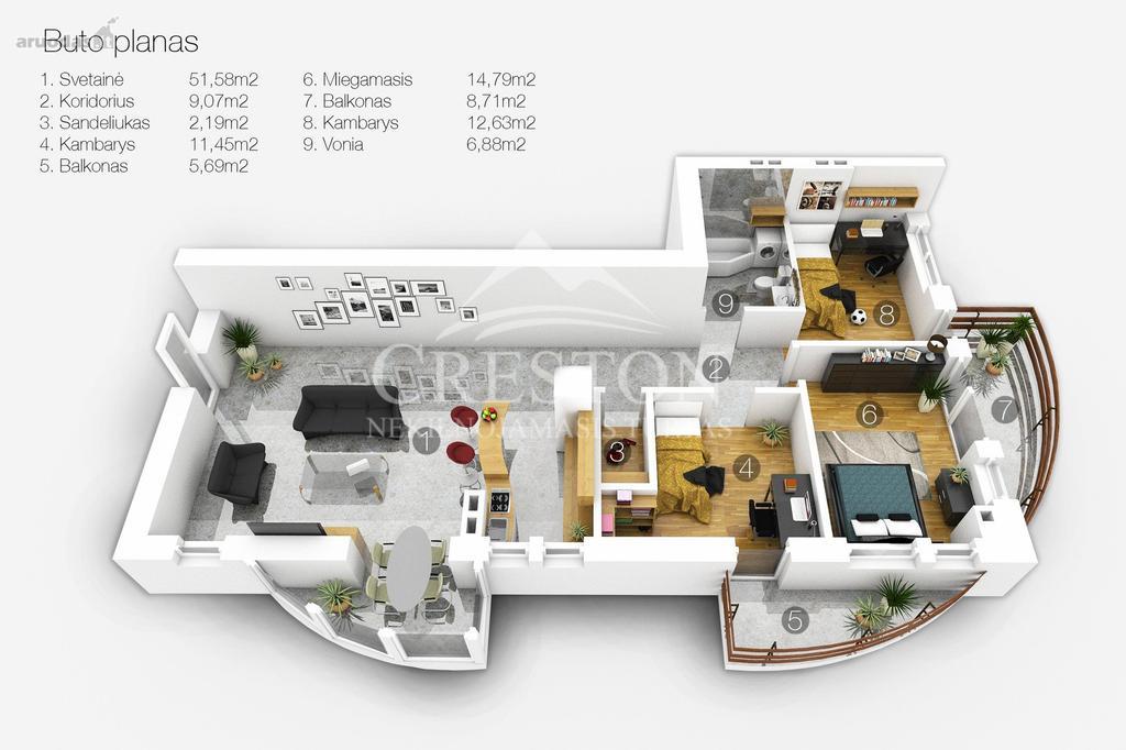 Vilnius Luxury Apartment 1 Esterno foto